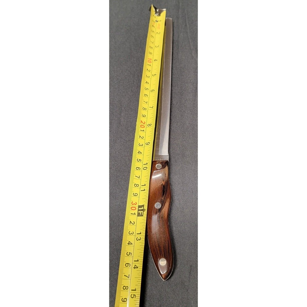 CUTCO 24 Knife Sharp! Factory Fresh! Classic Brown Marble Handle 1024 EUC - Picture 11 of 12
